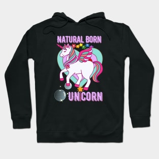 Natural Born Unicorn 2 - Rainbow Unicorn Hoodie